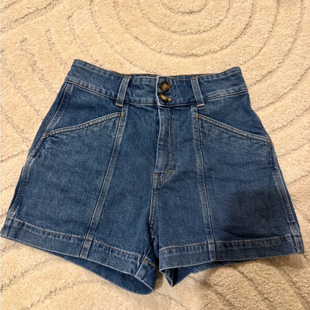 & Other Stories Denim Shorts - high waisted